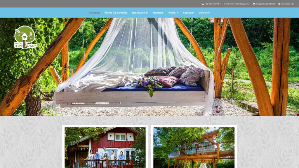 Treehouses from Verőce